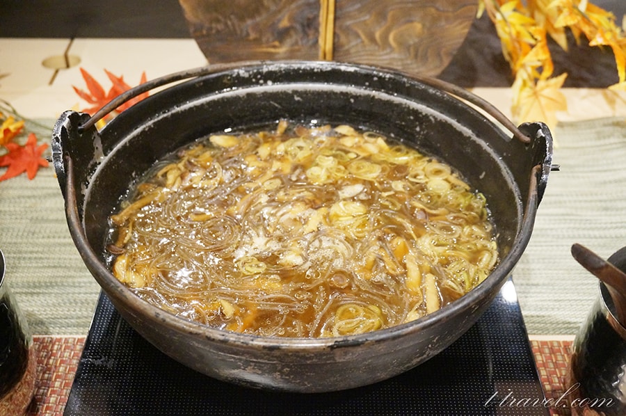 大江戸温泉物語下呂新館の夕食ディナーバイキング