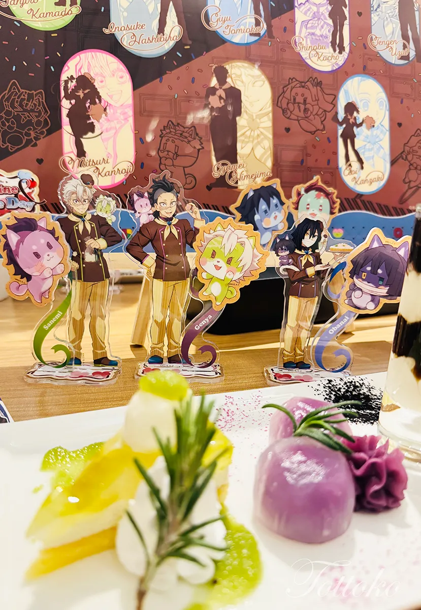 鬼滅の刃バレンタイン・ホワイトデーのスペシャルイベント「Tea Time 」飲食レポ【ufotablecafe】