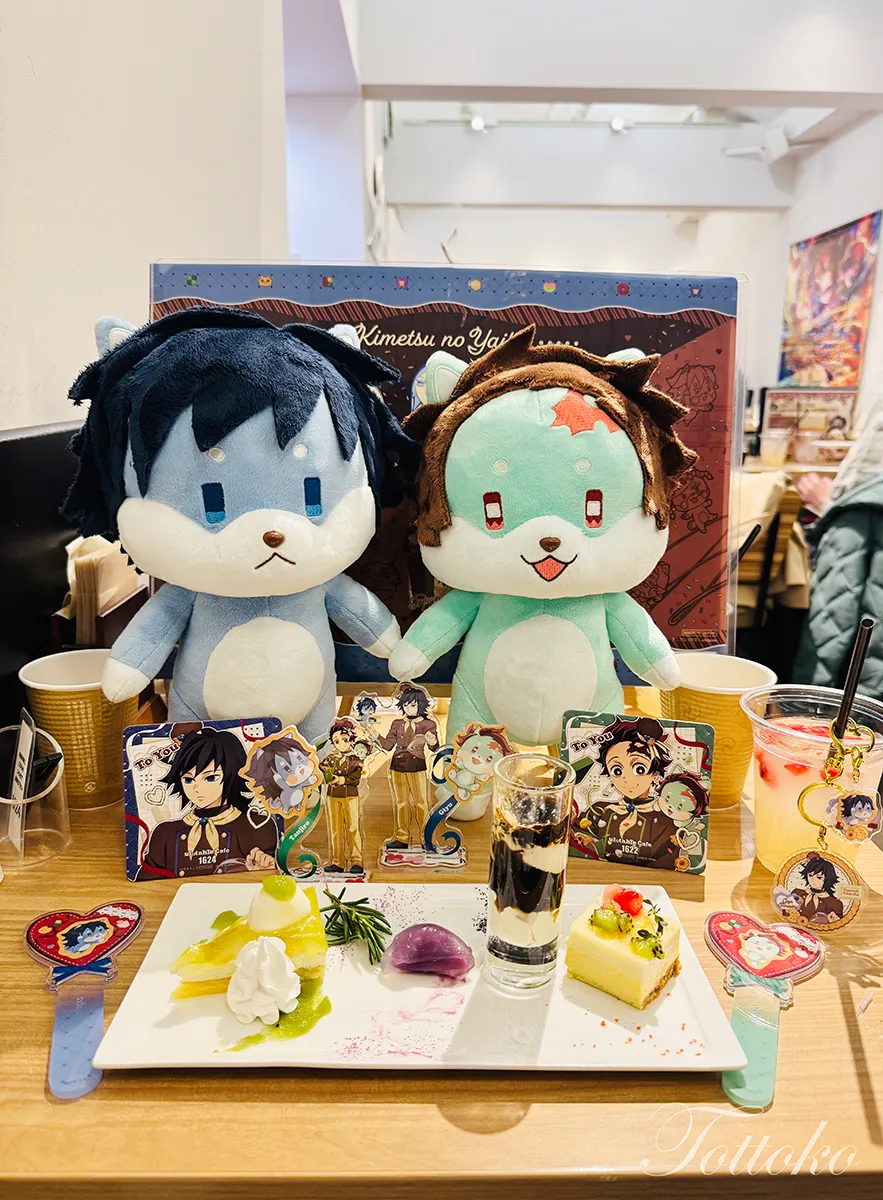 鬼滅の刃バレンタイン・ホワイトデーのスペシャルイベント「Tea Time 」飲食レポ【ufotablecafe】
