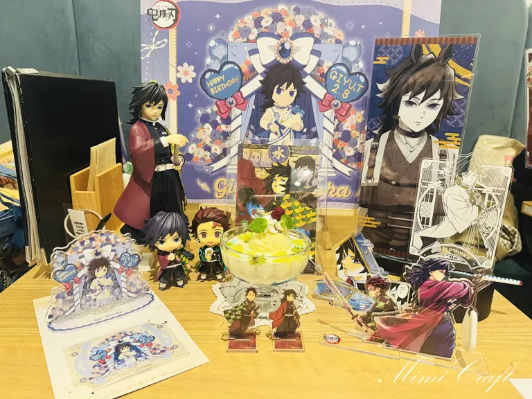 義勇さんのバースデー2026飲食レポ【ufotablecafeのデザートや祭壇まとめ】