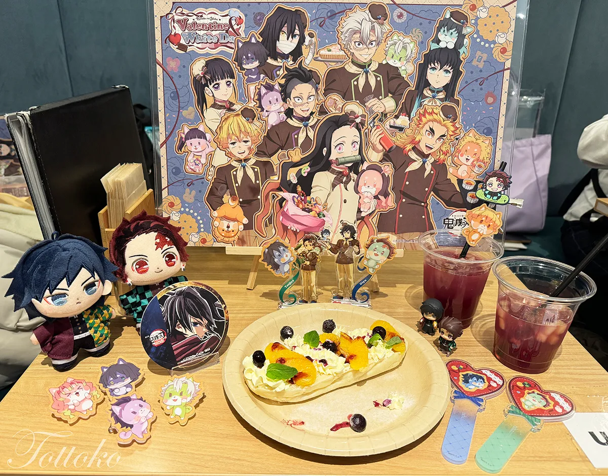 ufotableホワイトデーwithme期の飲食レポ【メニュー＆ノベルティとグッズも紹介】