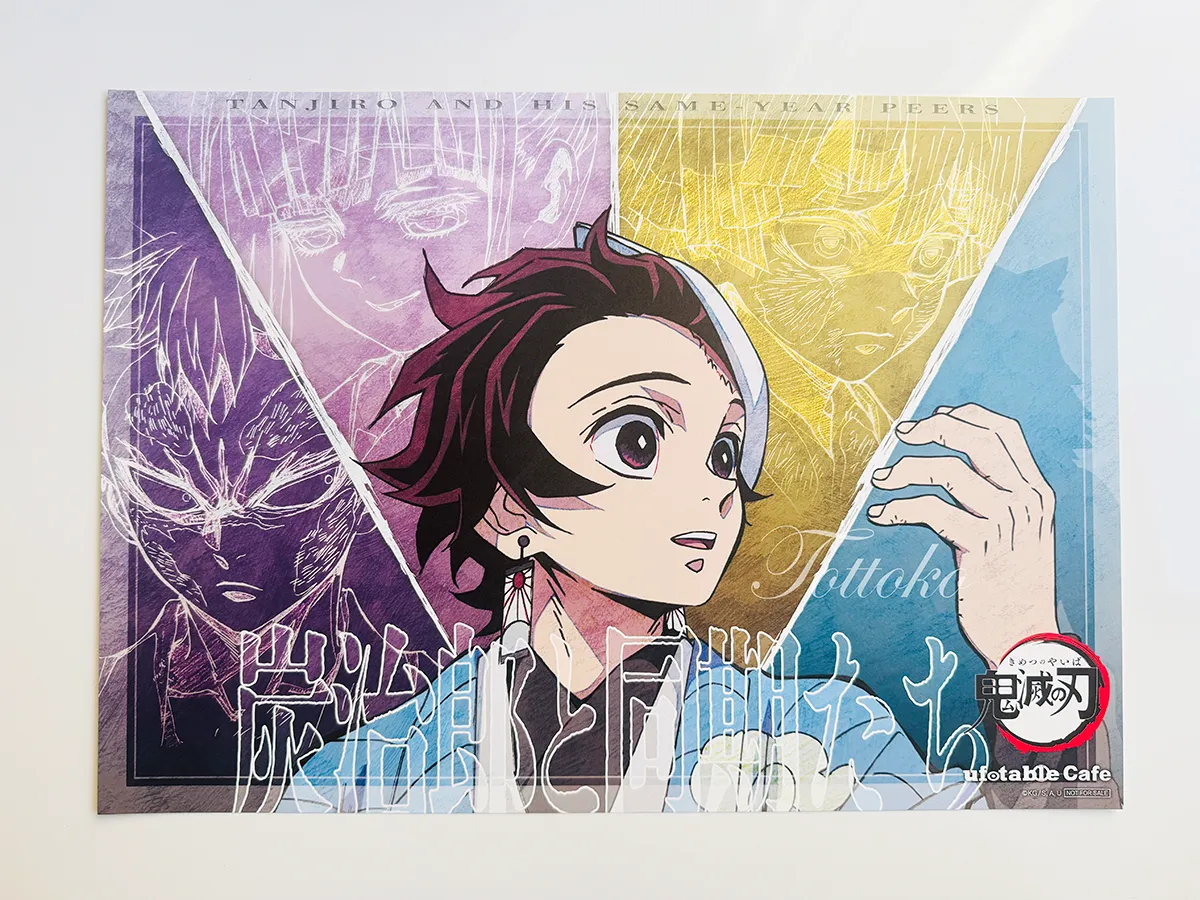 ufotablecafe鬼滅の刃再放送カフェ立志編第一期飲食レポ【炭治郎推しのワイ大歓喜】