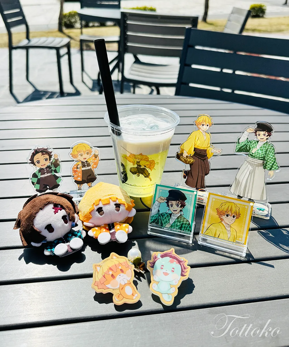 【明治村×鬼滅の刃コラボフード】善逸の雷の呼吸レモンヨーグルトドリンクを紹介【食道楽のコロツケーの店で飲めるよ】