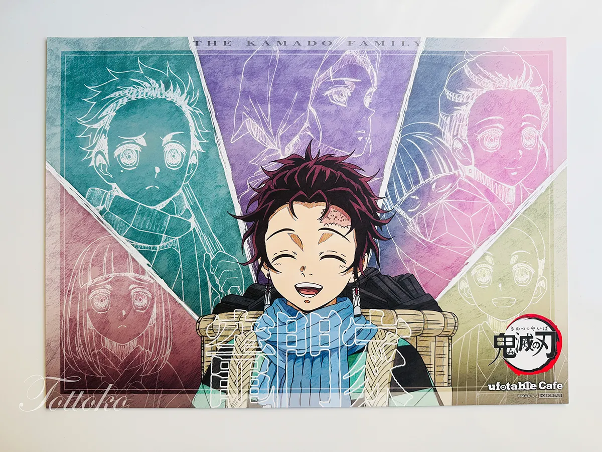 ufotablecafe鬼滅の刃再放送カフェ立志編第一期飲食レポ【炭治郎推しのワイ大歓喜】