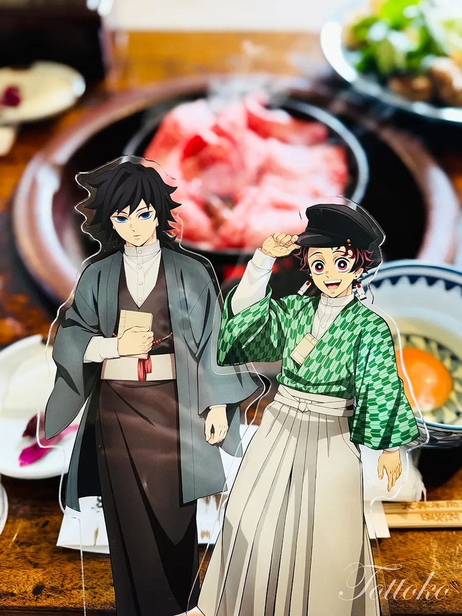 【明治村×鬼滅の刃コラボフード】大井牛肉店の煉獄さんの牛鍋レポ。本当にうまい!贅沢な一品です。