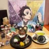 ufotablecafe鬼滅の刃再放送カフェ立志編第一期飲食レポ水の呼吸パフェ