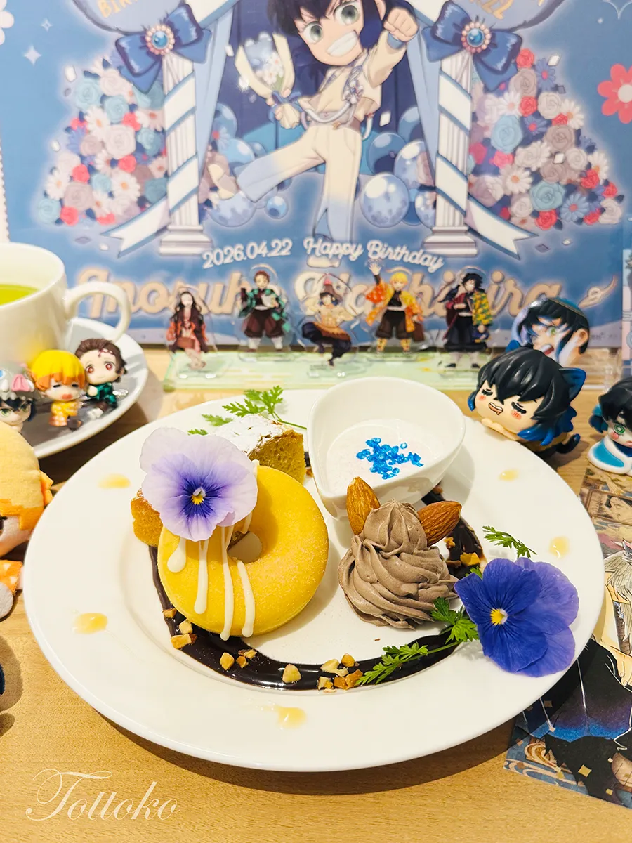 伊之助のバースデー2026飲食レポ【ufotablecafeのデザートや祭壇まとめ】