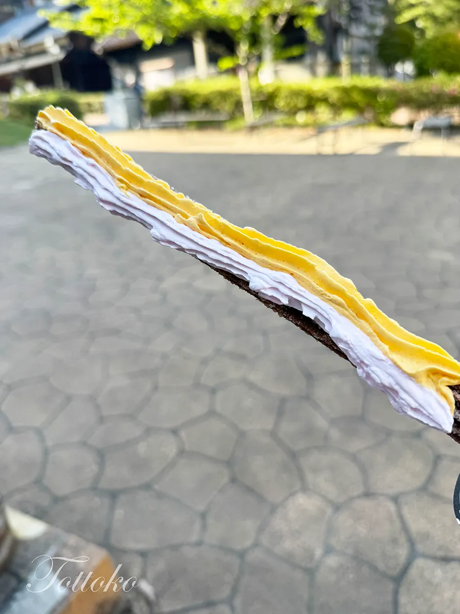 炭治郎推しには外せない！炭治郎のヒノカミ神楽円舞チュロスを紹介【明治村×鬼滅の刃コラボフード】