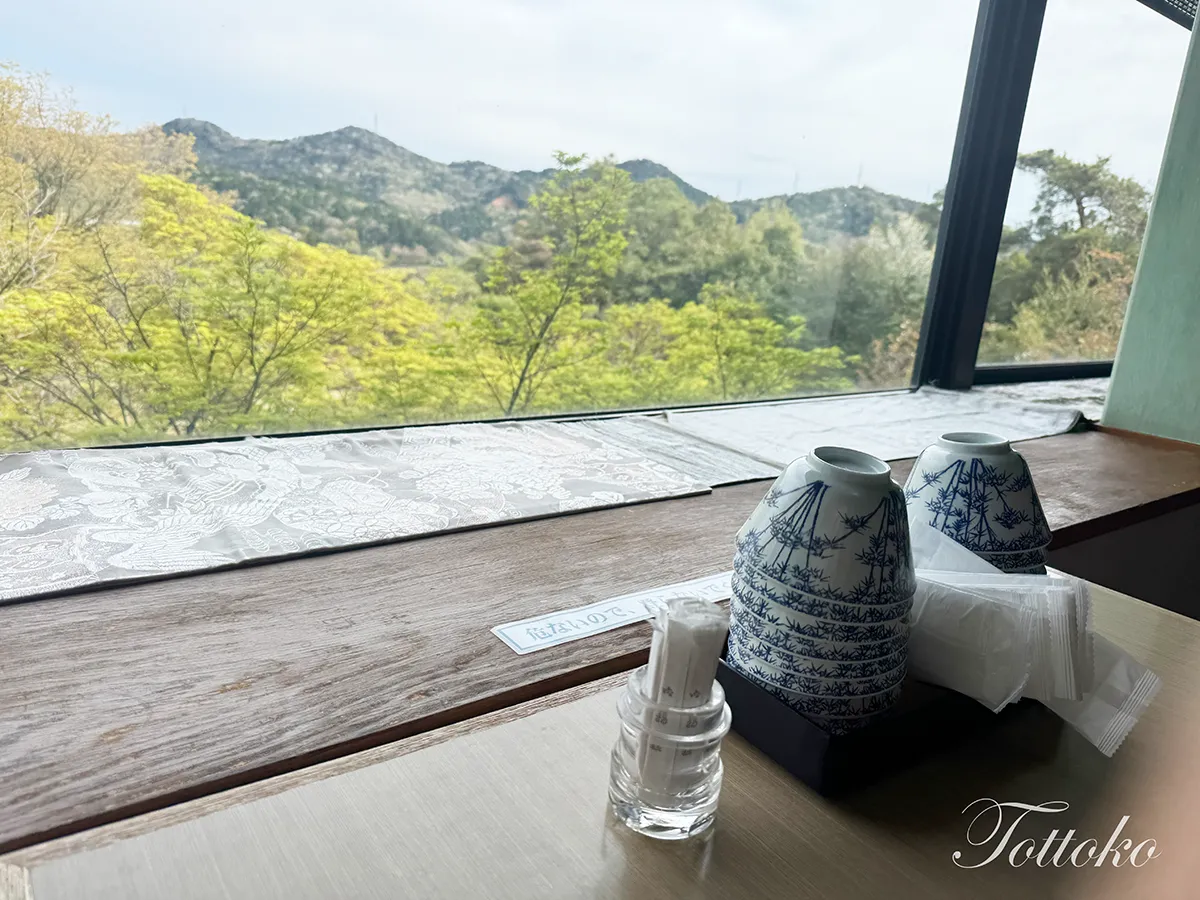 山菜の天麩羅が美味。和食処碧水亭の 32悲鳴嶼さんの精進御膳【明治村×鬼滅の刃コラボフード】