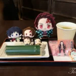 【明治村2丁目の京甘味処なか井茶屋】禰豆子の竹ようかんとお茶のセットを紹介