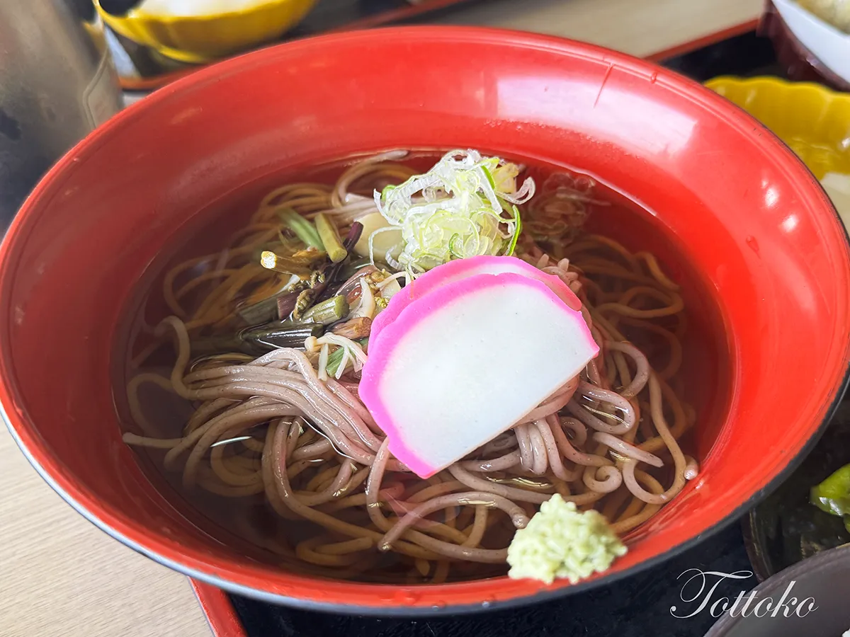 山菜の天麩羅が美味。和食処碧水亭の 32悲鳴嶼さんの精進御膳【明治村×鬼滅の刃コラボフード】