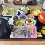 山菜の天麩羅が美味。和食処碧水亭の悲鳴嶼さんの精進御膳【明治村×鬼滅の刃コラボフード】