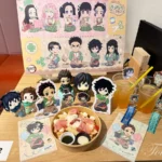 【ufotablecafe×鬼滅の刃】ハンドメイドクラブ飲食レポ【ミニポップの貸し出しが楽しいよ】