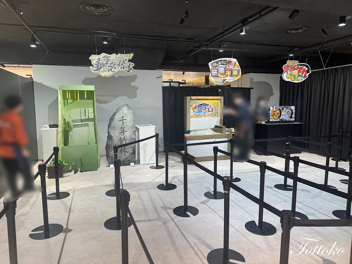 namco×鬼滅の刃「追憶回廊ノ導」イベントレポ【グッズ物販やミニゲームのイベントスペースを紹介】