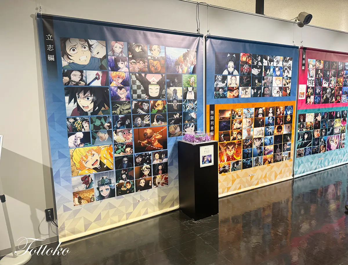 namco×鬼滅の刃「追憶回廊ノ導」イベントレポ【グッズ物販やミニゲームのイベントスペースを紹介】