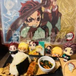 ufotablecafe鬼滅の刃再放送 立志編第三期飲食レポ。「炭治郎と善逸」出会いのおにぎり