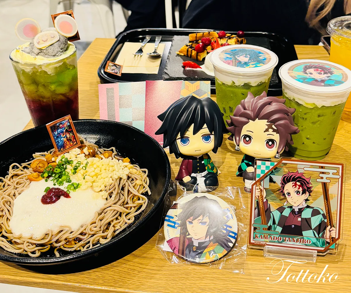 namco×鬼滅の刃「追憶回廊ノ導」コラボメニューを食べてきたよ【カフェコーナーレポ】