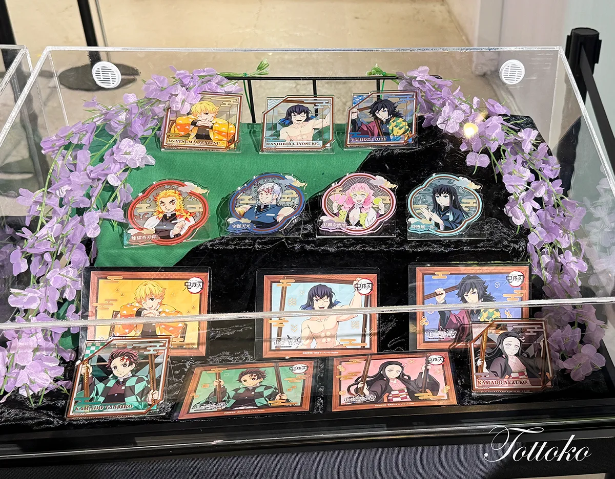 namco×鬼滅の刃「追憶回廊ノ導」コラボメニューを食べてきたよ【カフェコーナーレポ】ノベルティ