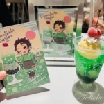 鬼滅の刃クリームソーダ―パーラー2026飲食レポ【推しクリームソーダは店舗別】ufotableDINING本店の炭治郎のクリームソーダ