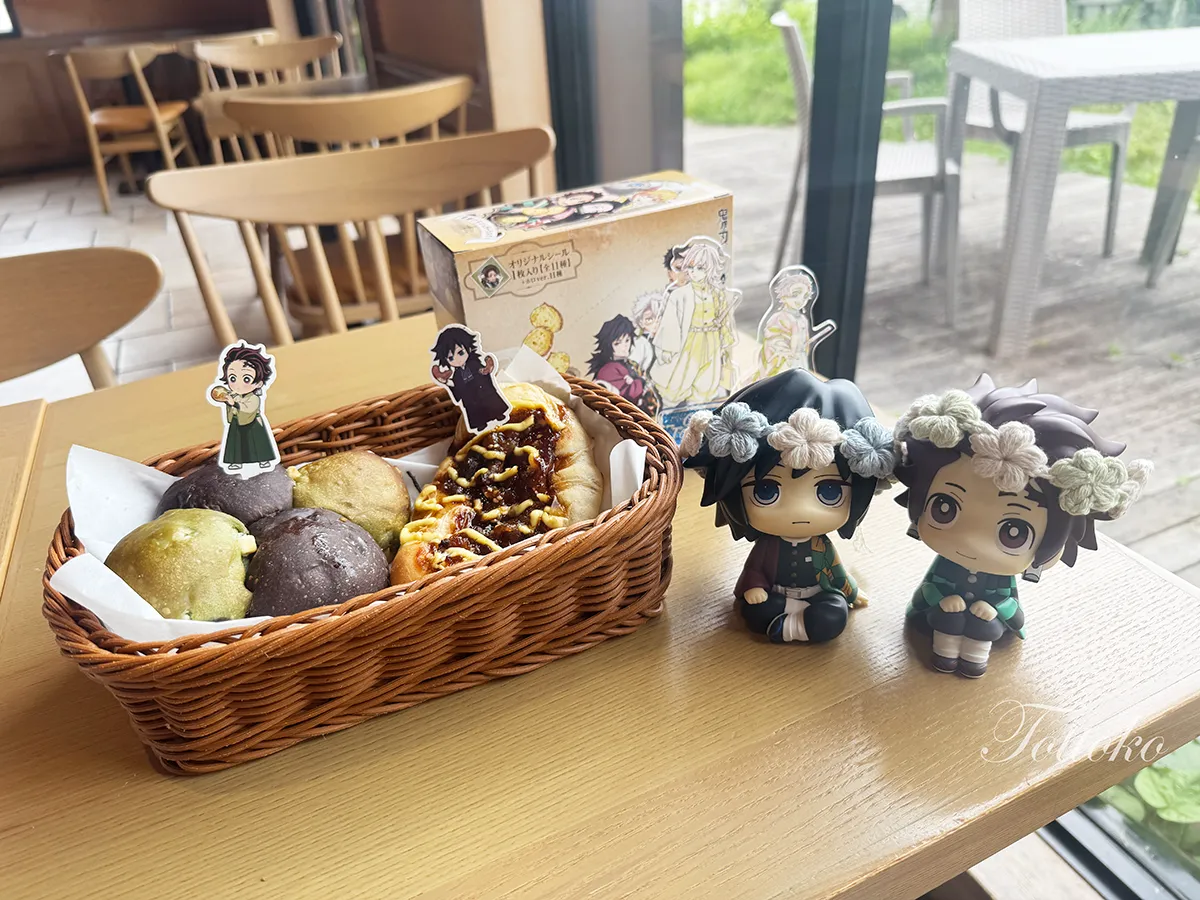 鬼滅の刃×アンティークコラボ初日レポ【グッズ・コラボパン・ノベルティも可愛いです】