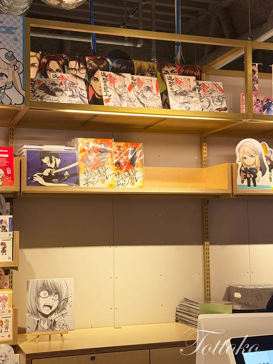 【遠征レポ】京都IP書店の鬼滅の刃新商品イベントに行ってきたよ！【アニプレオフィシャルストア】進撃の巨人の色紙