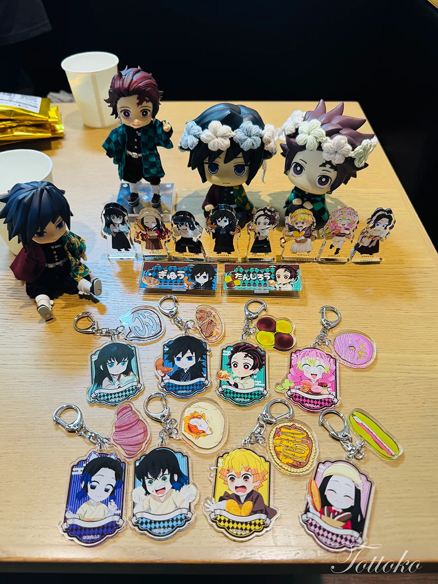 鬼滅の刃×アンティークコラボ初日レポ【グッズ・コラボパン・ノベルティも可愛いです】