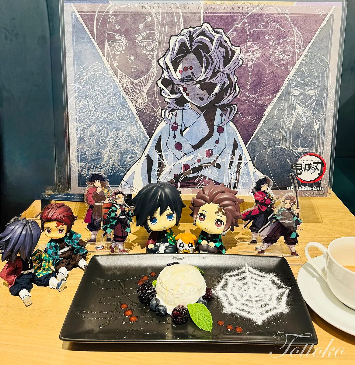 【那田蜘蛛山 飲食レポ】ufotablecafe鬼滅の刃再放送 立志編第四期