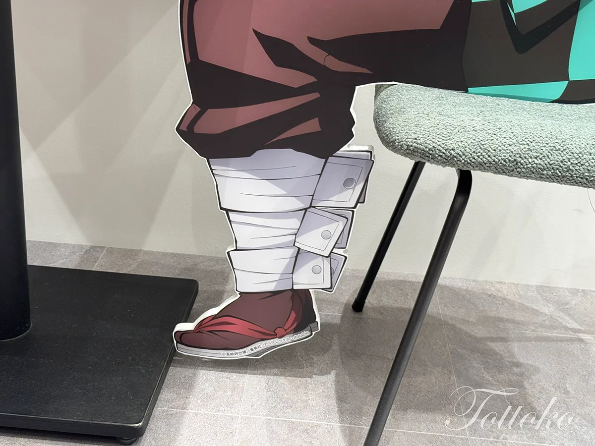 【初来店向け】ufotable CHARACTERS Cafe IKEBUKUROレポ炭治郎のスタンディ