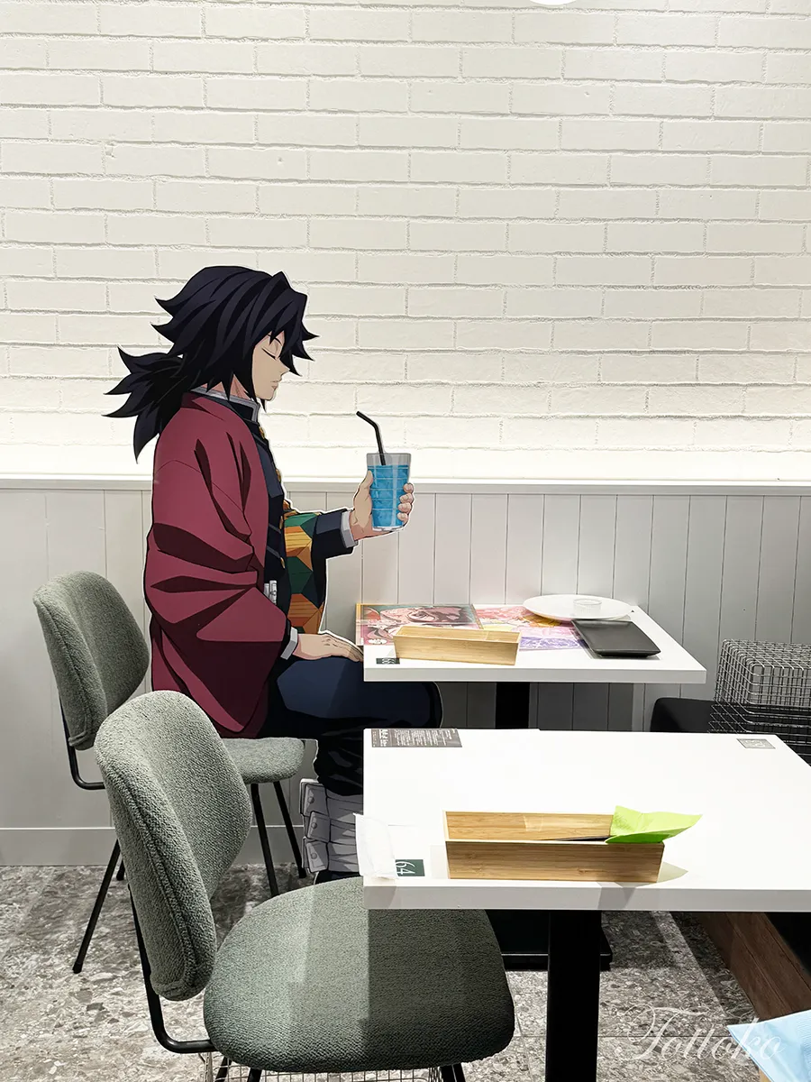 【初来店向け】ufotable CHARACTERS Cafe IKEBUKUROの行き方と利用の流れまとめ 冨岡義勇