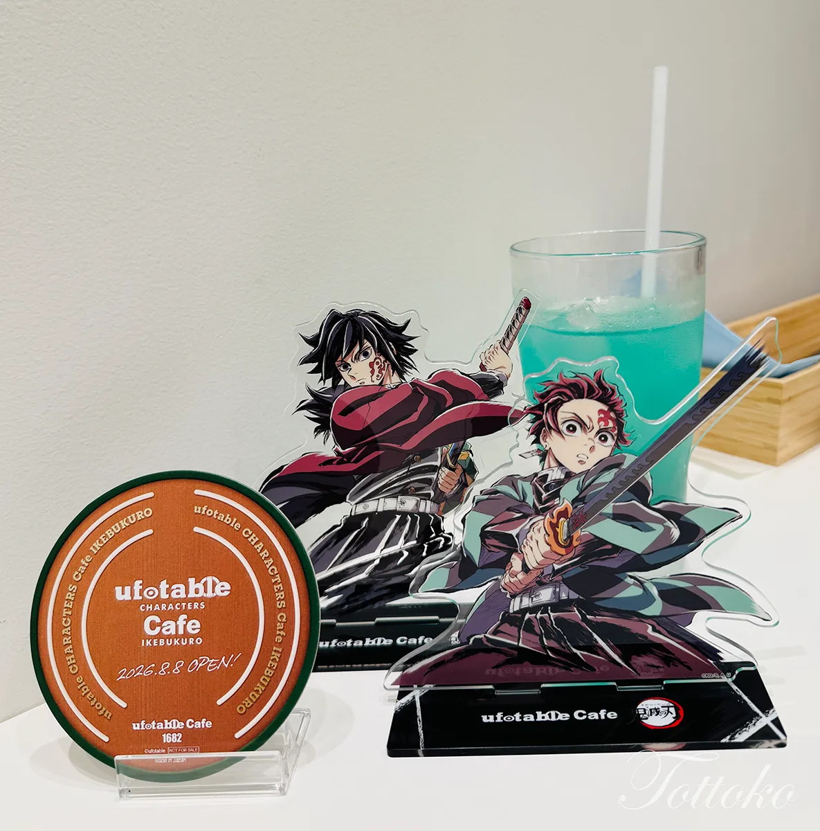 【初来店向け】ufotable CHARACTERS Cafe IKEBUKUROの行き方と利用の流れまとめ池袋限定ドリンク
